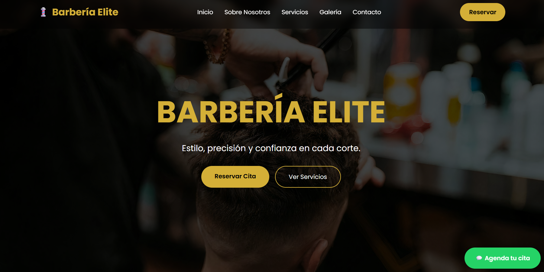 Landing page preview
